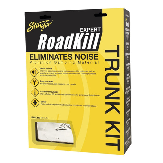 Stinger RKXTK  Roadkill Expert Series Sound Damping Material Trunk Kit (20 sq. ft.)