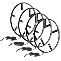 Oracle 4210-334 LED Illuminated Wheel Rings - ColorSHIFT® - 15in. **No Controller**