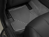 WeatherTech W346 2015+ Ford F-150 SuperCrew Rear Rubber Mats - Black