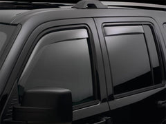 WeatherTech 72769 14+ Nissan Rogue Front and Rear Side Window Deflectors - Light Smoke