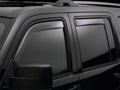 WeatherTech 72769 14+ Nissan Rogue Front and Rear Side Window Deflectors - Light Smoke