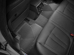 WeatherTech W326 2014+ BMW X5 Rear Rubber Mats - Black