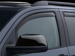 WeatherTech 80450 07-21 Toyota Tundra Front Side Window Deflectors - Dark Smoke