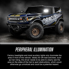 Oracle 5894-001 Ford Bronco 2021-2023 LED Off-Road Side Mirror Ditch Lights