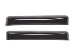 WeatherTech 811011 2020+ Toyota Highlander Rear Side Window Deflectors - Dark Smoke