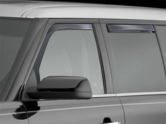 WeatherTech 82484 09+ Ford Flex Front and Rear Side Window Deflectors - Dark Smoke