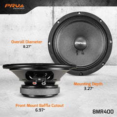 PRV Audio 8MR400 8" Midrange Loudspeaker