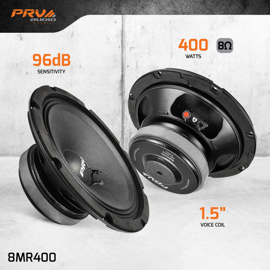 PRV Audio 8MR400 8" Midrange Loudspeaker