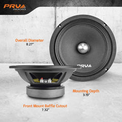 PRV Audio 8MR500-4 BULLET 8" Midrange Bullet Loudspeaker