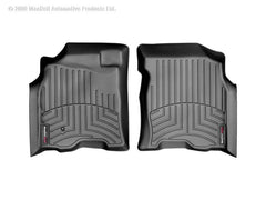 WeatherTech 440301 04-06 Toyota Tundra Double Cab Front FloorLiner - Black