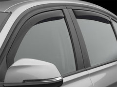 WeatherTech 82706 12+ BMW 3-Series Front and Rear Side Window Deflectors - Dark Smoke