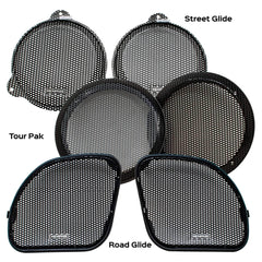 Memphis MXA62HD 6.5" Direct Fit Upgrade Speakers compatible with Harley Davidson 2014+ Street Glide and 2015+ Road Glide