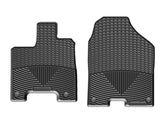 WeatherTech W415 2017+ Honda Ridgeline Front Rubber Mats - Black