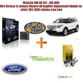 iDataLink HRN-AR-FO2 +ADS-MAR Wire Harness to Connect Maestro AR Amplifier Replacement Module for select 2011-2020 vehicles from Ford