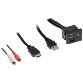 Axxess Interface AXFD-USB3 USB Media Hub Replacement - Ford Edge 2011-2014