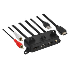 Axxess Interface AXUSB-CH2 USB/AUX/HDMI Replacement Panel 3 Feet - Chrysler/Dodge/Jeep 2015-Up