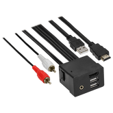 Axxess Interface AXUSB-HK3 USB/AUX/HDMI Replacement Panel 3 Feet - Hyundai/Kia 2014-Up