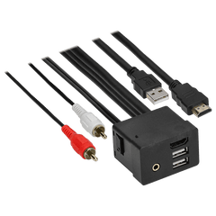 Axxess Interface AXUSB-HK3 USB/AUX/HDMI Replacement Panel 3 Feet - Hyundai/Kia 2014-Up