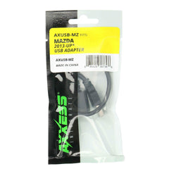 Axxess Interface AXUSB-MZ USB Adapter Cable 12 Inch - Mazda 2013-Up