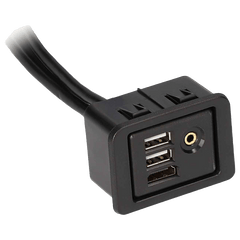 Axxess Interface AXUSB-RAM1-6 USB/AUX/HDMI Replacement Panel 6 Feet - Chrysler/Dodge/Jeep 2015-Up