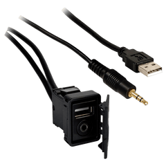 Axxess Interface AXUSB35-SKT iPod to USB/3.5MM Water Resistant 6ft Extension