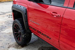 Rough Country F-C11413A Pocket Fender Flares Chevy Silverado 1500 (14-18)/2500HD (15-19)