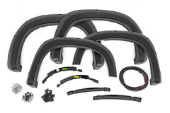 Rough Country F-C12211-G7C Pocket Fender Flares Chevy Silverado 1500 2WD/4WD (2022-2024)