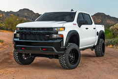 Rough Country F-C12211-GBA Pocket Fender Flares Chevy Silverado 1500 2WD/4WD (2022-2024)