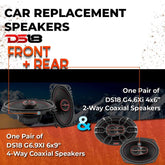 Car Speaker Replacement fits 1992-1993 for Pontiac Bonneville