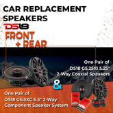 Car Speaker Replacement fits 2000-2001 for Audi A4