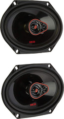 Cerwin Vega H7683 - 6" X 8" 3-Way Hed Series 360W Coaxial Speakers