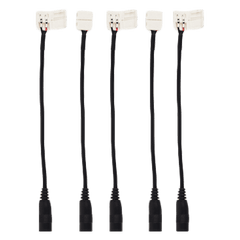 Heise HE-5050QC DC Female Quick Connect for 5050 LEDs - 5-Pack