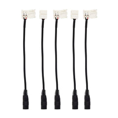 Heise HE-5050QC DC Female Quick Connect for 5050 LEDs - 5-Pack