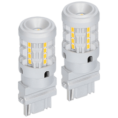 Heise HE-C7440A 7440 Amber Bulbs with Integrated Internal CANBUS System - 2-Pack