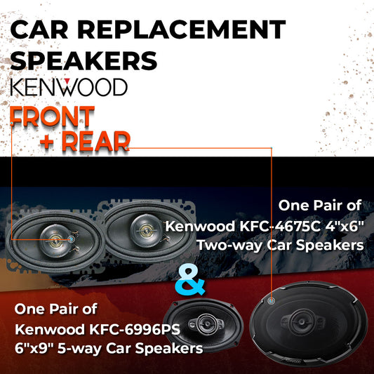 Car Speaker Replacement fits 1978-1982 for Chevrolet Corvette