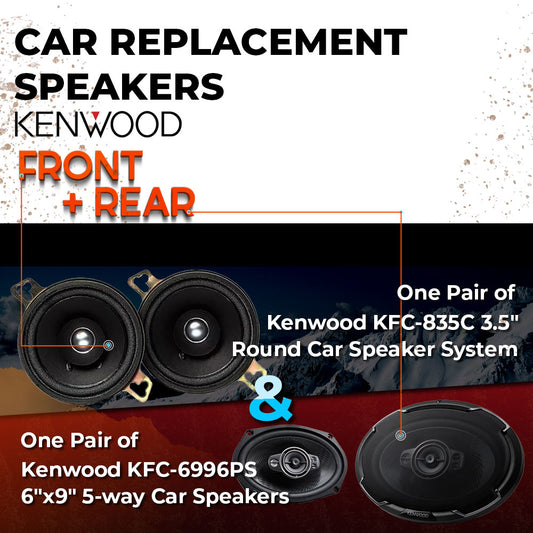 Car Speaker Replacement fits 1977-1983 for Chrysler LeBaron