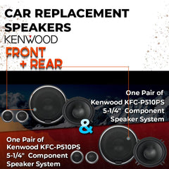 Car Speaker Replacement fits 2007-2013 for Suzuki SX4 hatchback