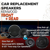 Car Speaker Replacement fits 1998-2001 for Oldsmobile Bravada