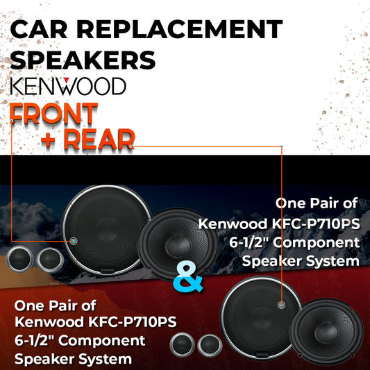 Car Speaker Replacement fits 1999-2001 for Volkswagen Jetta