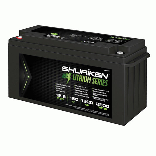 Shuriken LI-BT150 2800W / 150 Amp Hours Lithium Iron Battery