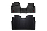 Rough Country M-51153 Floor Mats Ford F-150 (15-24)/F-150 Lightning (22-24)/Raptor (17-24)