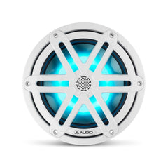JL AUDIO M3-770X-S-Gw-i 7.7" Marine Coaxial Speakers, White Sport Grilles with RGB LED Lighting