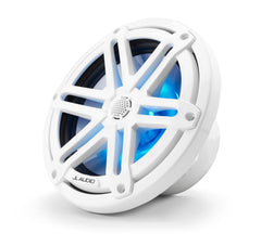 JL AUDIO M3-770X-S-Gw-i 7.7" Marine Coaxial Speakers, White Sport Grilles with RGB LED Lighting