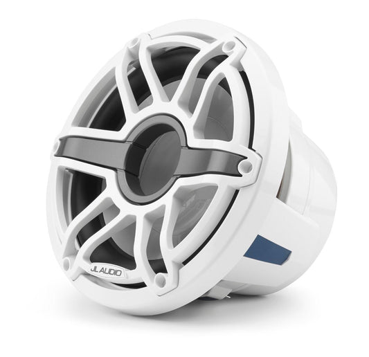JL Audio M6-10IB-S-GwGw-4 M6 Series 10" marine subwoofer  optimized for free air use (Gloss White Sport Grille)