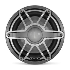 JL Audio M6-10W-S-GmTi-4 M6 Series 10" marine subwoofer optimized for sealed or ported enclosures (Gunmetal Sport Grille and Titanium Grille Insert)