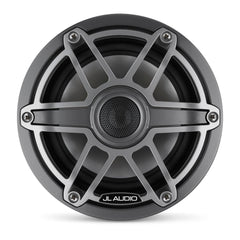 JL Audio M6-650X-S-GmTi M6 Series 6-1/2" marine speakers (Gunmetal Sport Grille and Titanium Grille Insert)