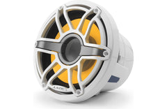 JL Audio M6-8W-S-GwGw-i-4 M6 Series 8" marine subwoofer with LED light optimized for enclosures (Gloss White Sport Grille)