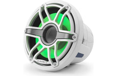 JL Audio M6-8W-S-GwGw-i-4 M6 Series 8" marine subwoofer with LED light optimized for enclosures (Gloss White Sport Grille)