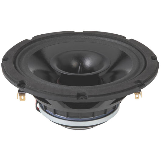 Soundstream Reserve MAS652HT 6.5 inch  High Efficiency Horn Loaded Speaker with Ring Radiator Tweeter and built-in Crossovers 2 ohm. With grills.