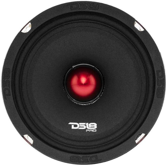 2 X DS18 PRO-X6BM 1000W Max 6.5" Midrange  Speakers Loudspeaker With Bullet 8 Ohm
